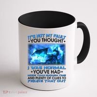 It's Not My Fault You Thought I Was Normal Lightning Dragon Coffee Mug thumb 1