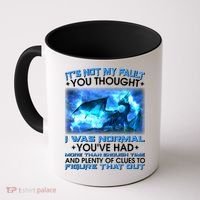 It's Not My Fault You Thought I Was Normal Lightning Dragon Coffee Mug thumb 0