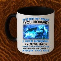 It's Not My Fault You Thought I Was Normal Lightning Dragon Coffee Mug thumb 2