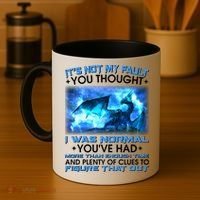 It's Not My Fault You Thought I Was Normal Lightning Dragon Coffee Mug thumb 4
