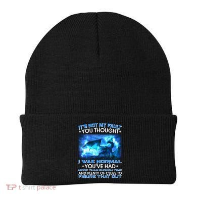 It's Not My Fault You Thought I Was Normal Lightning Dragon Beanie