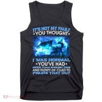 It's Not My Fault You Thought I Was Normal Lightning Dragon Tank Top thumb 0