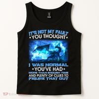 It's Not My Fault You Thought I Was Normal Lightning Dragon Tank Top thumb 2