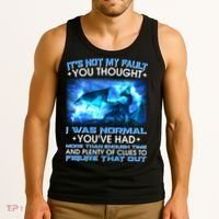It's Not My Fault You Thought I Was Normal Lightning Dragon Tank Top thumb 3