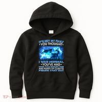 It's Not My Fault You Thought I Was Normal Lightning Dragon Kids Hoodie thumb 0