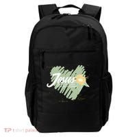 It's Not Religion It's A Relationship Heart Backpack thumb 0