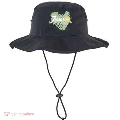 It's Not Religion It's A Relationship Heart Bucket Hat
