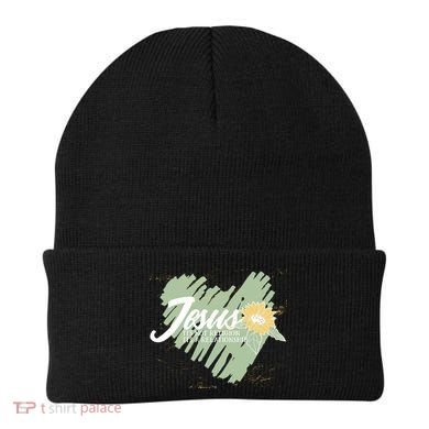 It's Not Religion It's A Relationship Heart Beanie