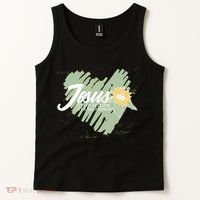 It's Not Religion It's A Relationship Heart Tank Top thumb 2