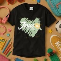 It's Not Religion It's A Relationship Heart Kids T-Shirt thumb 3