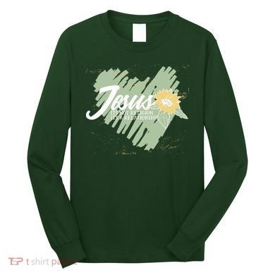 It's Not Religion It's A Relationship Heart Long Sleeve Shirt