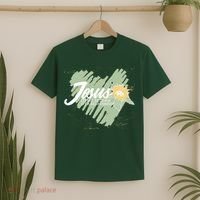 It's Not Religion It's A Relationship Heart T-Shirt thumb 2