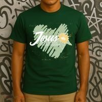 It's Not Religion It's A Relationship Heart T-Shirt thumb 3