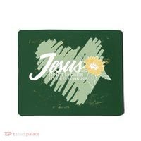 It's Not Religion It's A Relationship Heart Mousepad thumb 0