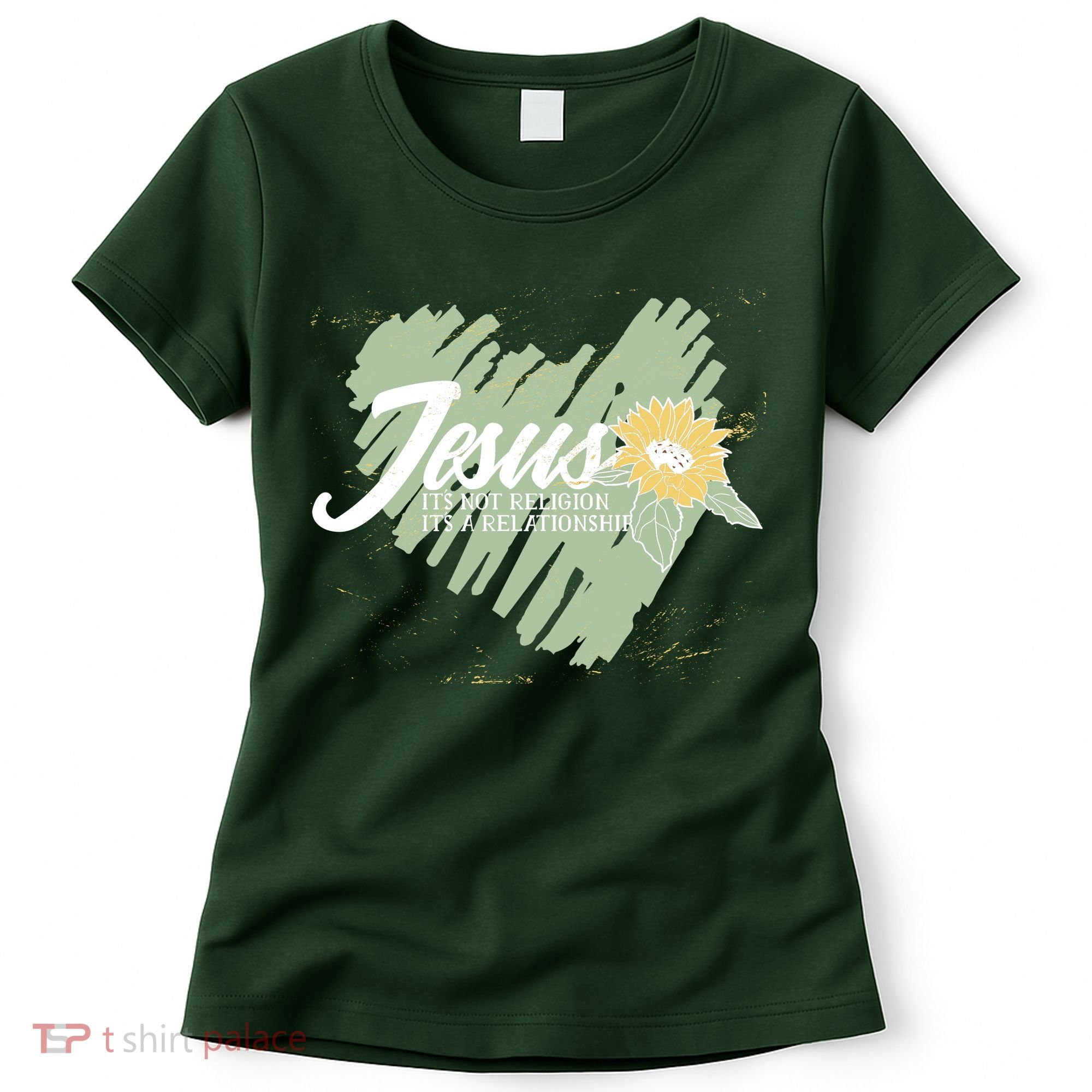 It's Not Religion It's A Relationship Heart Women's T-Shirt
