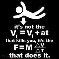It's Not The Velocity That Kills You It's The Fall Visor thumb 3