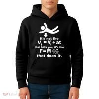 It's Not The Velocity That Kills You It's The Fall Kids Hoodie thumb 4