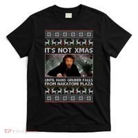 It's Not X-Mas Until Hans Gruber Falls From Nakatomi Plaza T-Shirt thumb 0