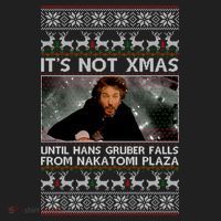 It's Not X-Mas Until Hans Gruber Falls From Nakatomi Plaza Beanie thumb 2