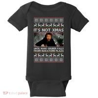 It's Not X-Mas Until Hans Gruber Falls From Nakatomi Plaza Baby Bodysuit thumb 0