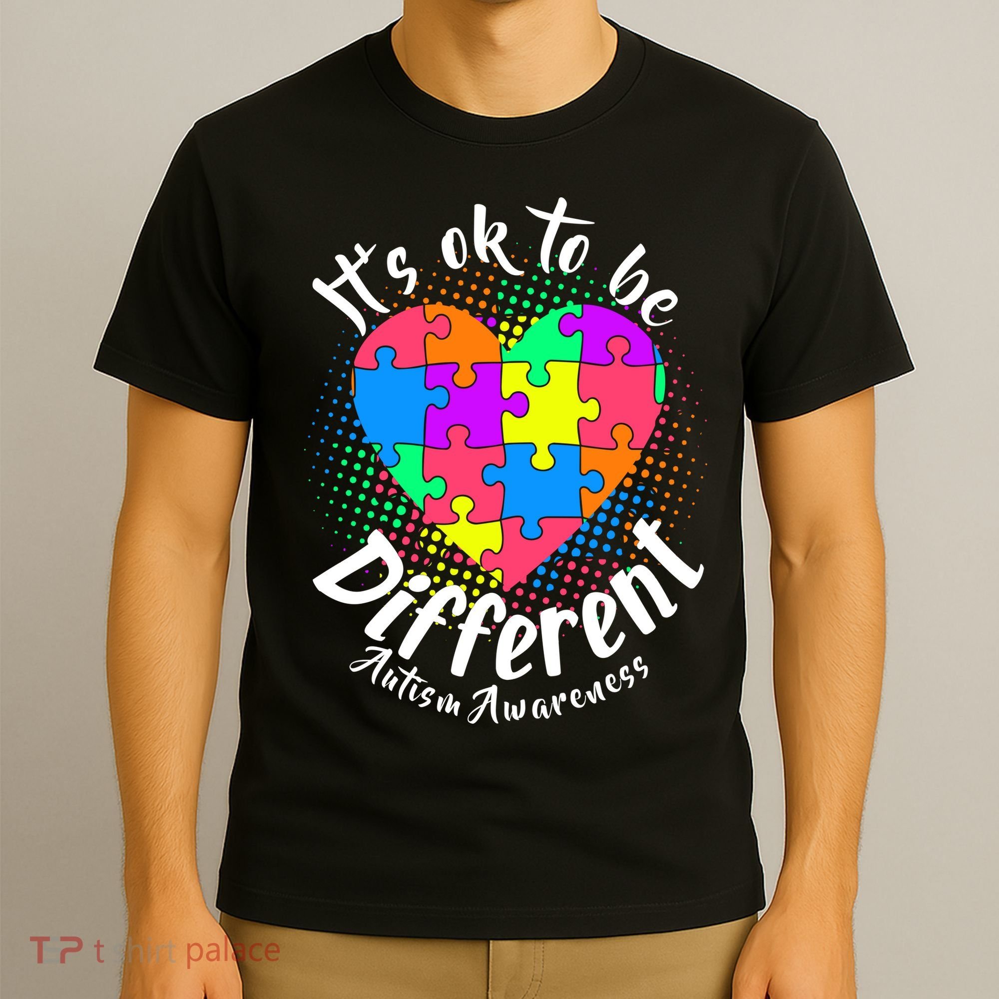 It's Ok To Be Different Autism Awareness T-Shirt