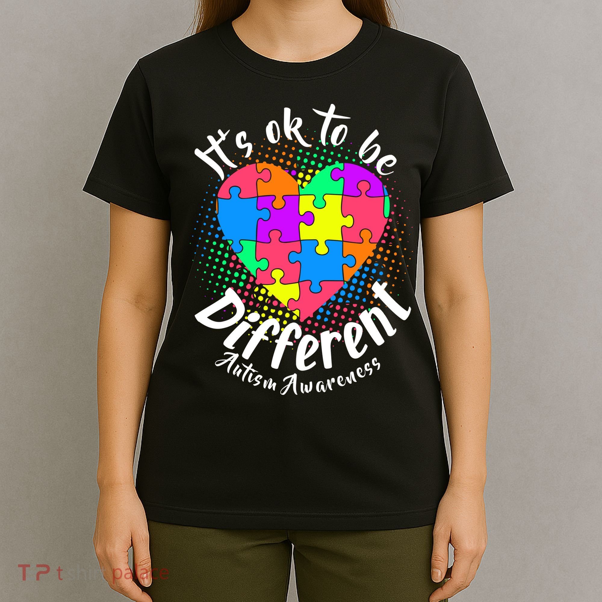 It's Ok To Be Different Autism Awareness T-Shirt