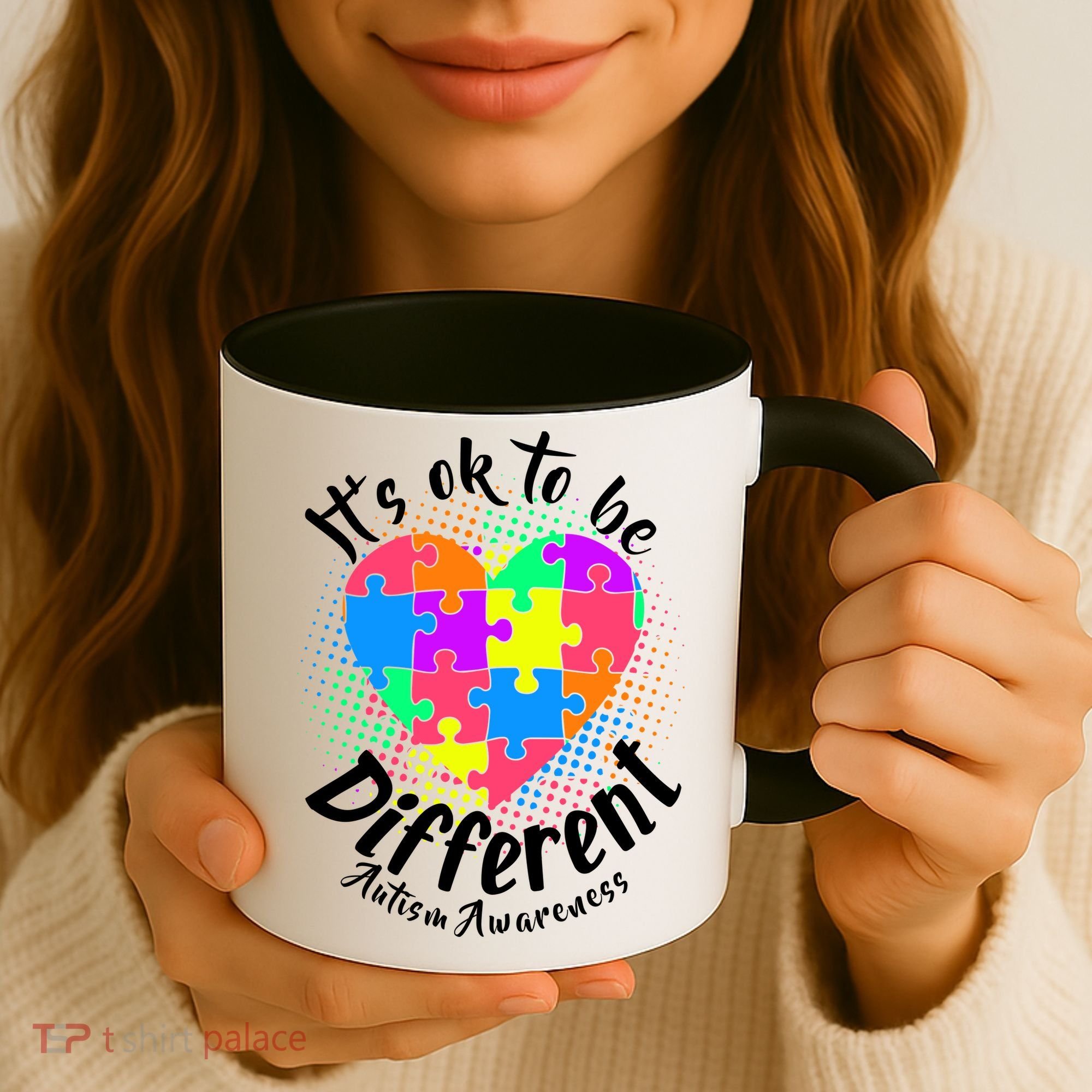 It's Ok To Be Different Autism Awareness Coffee Mug