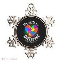 It's Ok To Be Different Autism Awareness Ornament thumb 0