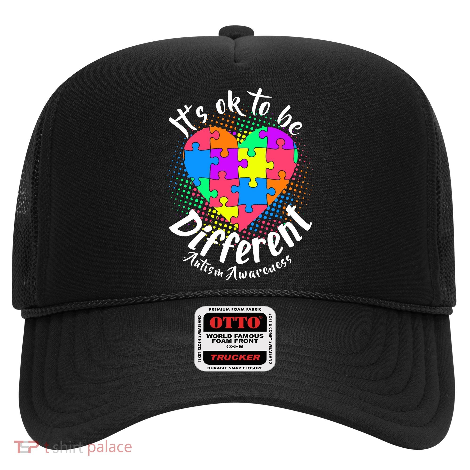 It's Ok To Be Different Autism Awareness Hat