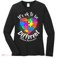 It's Ok To Be Different Autism Awareness Women's Long Sleeve Shirt thumb 0