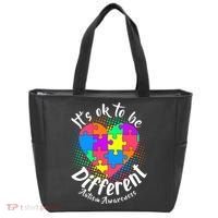 It's Ok To Be Different Autism Awareness Tote Bag thumb 0