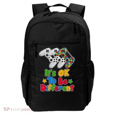 It's Ok To Be Different Autism Awareness Video Gamer  Backpack