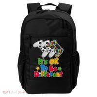 It's Ok To Be Different Autism Awareness Video Gamer  Backpack thumb 0