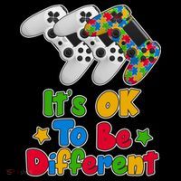 It's Ok To Be Different Autism Awareness Video Gamer  Coffee Mug thumb 5