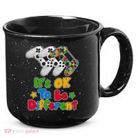 It's Ok To Be Different Autism Awareness Video Gamer  15oz Campfire Ceramic Mug thumb 0
