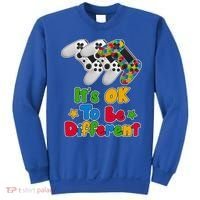 It's Ok To Be Different Autism Awareness Video Gamer  Sweatshirt thumb 0