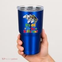 It's Ok To Be Different Autism Awareness Video Gamer  Tumbler thumb 2