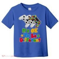 It's Ok To Be Different Autism Awareness Video Gamer  Toddler T-Shirt thumb 0