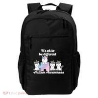 It's Ok To Be Different Autism Unicorn Puzzle Backpack thumb 0