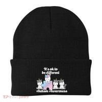 It's Ok To Be Different Autism Unicorn Puzzle Beanie thumb 0
