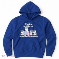 It's Ok To Be Different Autism Unicorn Puzzle Hoodie thumb 0