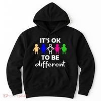 It's Ok To Be Different Equality Hoodie thumb 0