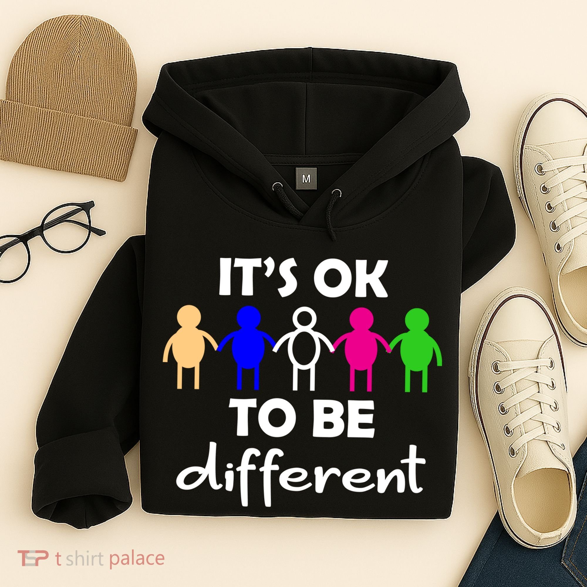 It's Ok To Be Different Equality Hoodie