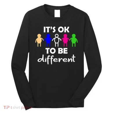 It's Ok To Be Different Equality Long Sleeve Shirt