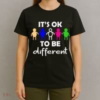 It's Ok To Be Different Equality T-Shirt thumb 4