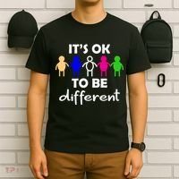 It's Ok To Be Different Equality T-Shirt thumb 6