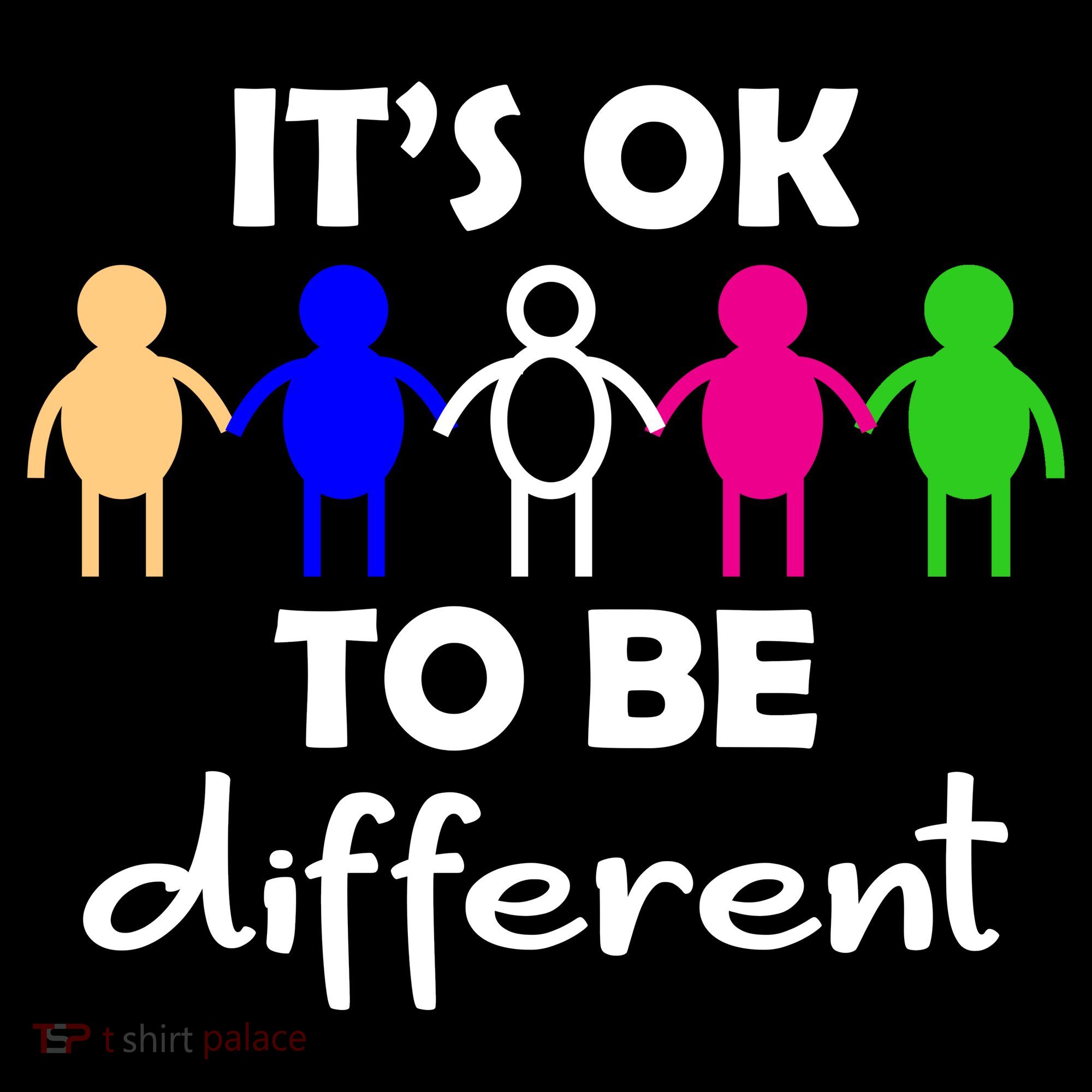 It's Ok To Be Different Equality Button