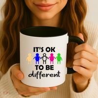 It's Ok To Be Different Equality Coffee Mug thumb 3