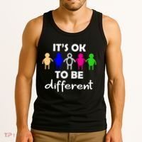 It's Ok To Be Different Equality Tank Top thumb 3