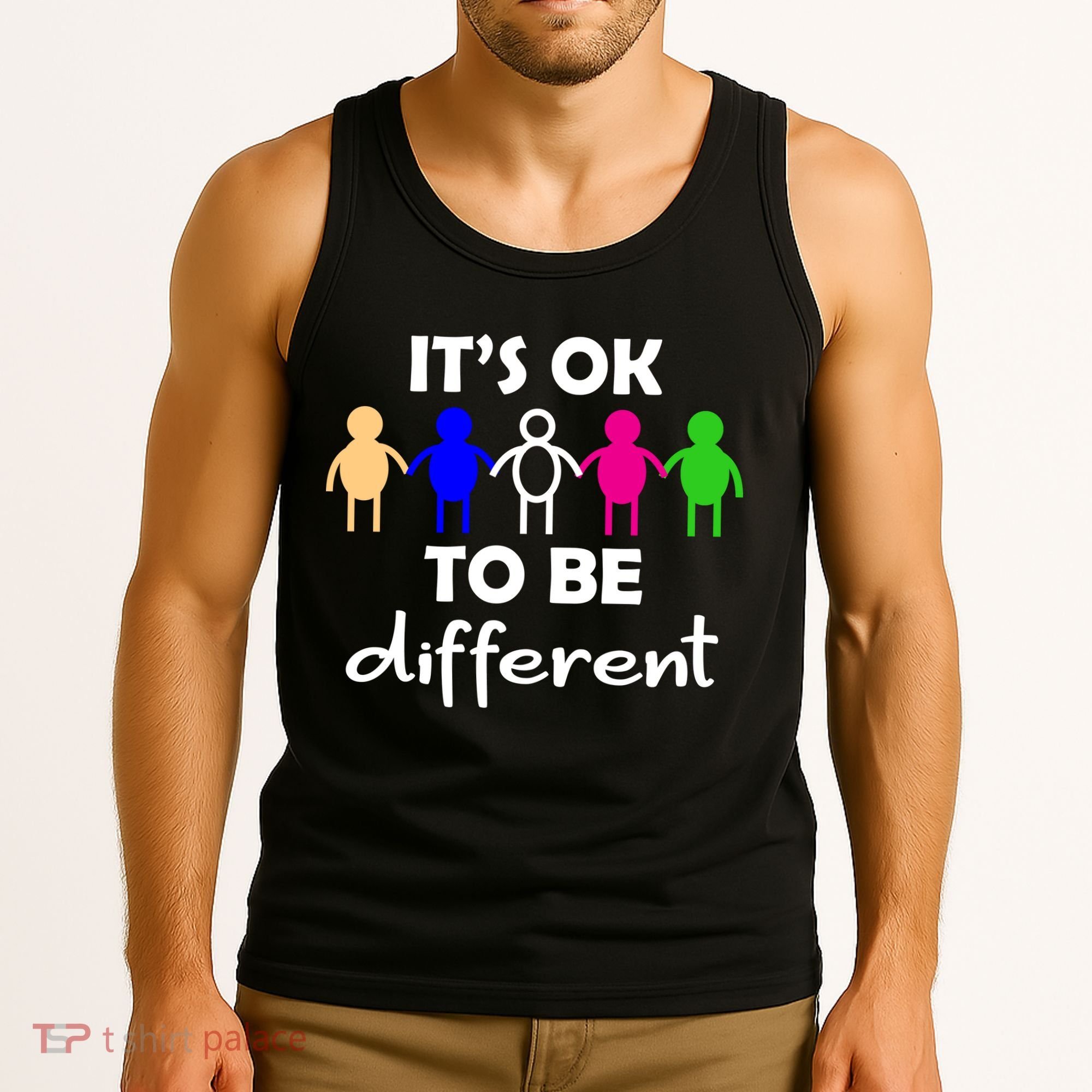 It's Ok To Be Different Equality Tank Top